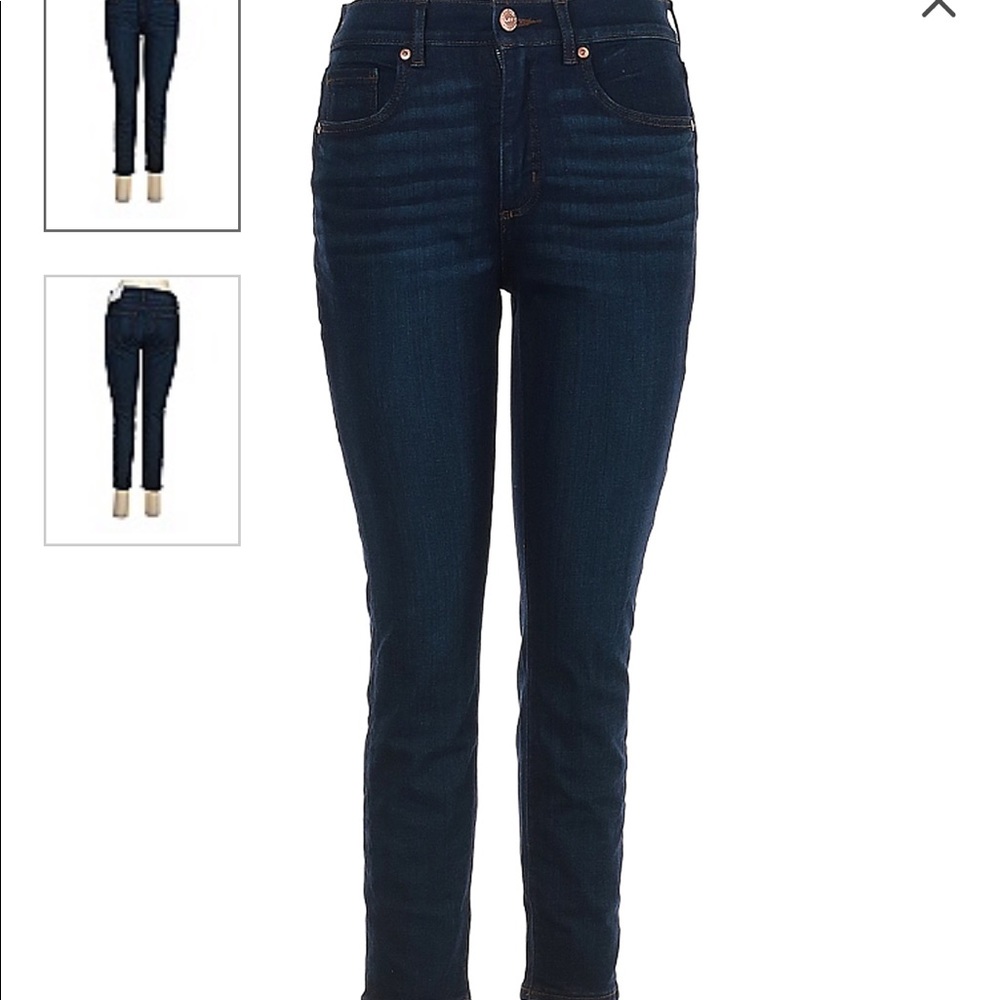 Loft Petite Skinny Crop